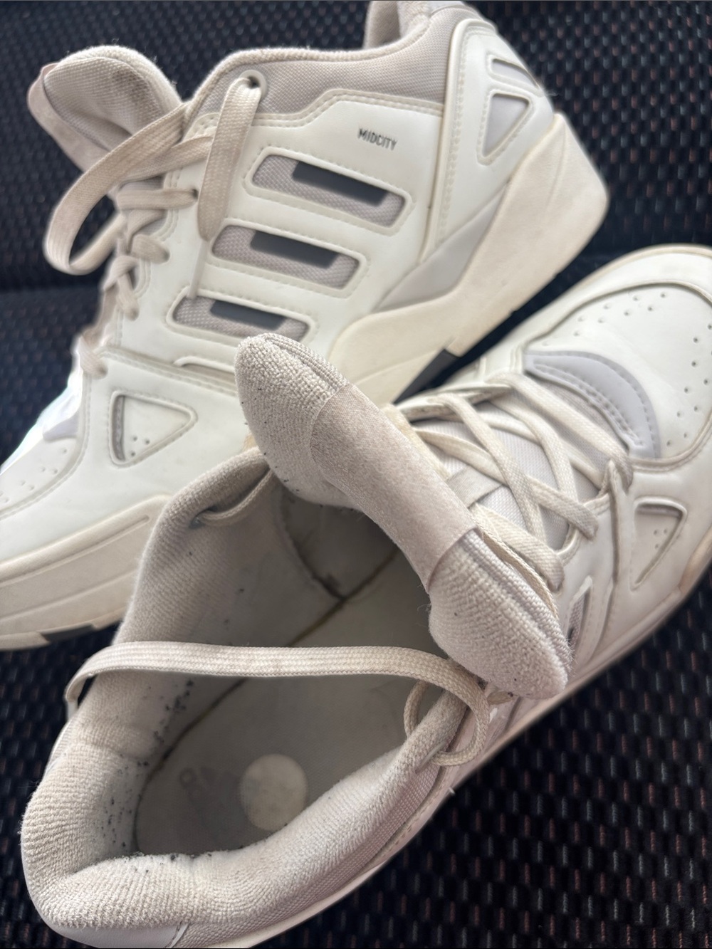 Neutral-ADIDAS MIDCITY Beige Men's Athletic Sneakers